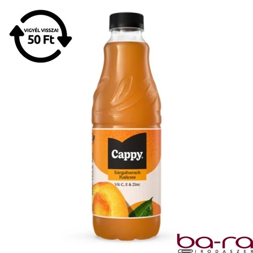 Gyümölcslé CAPPY Sárgabarack 37%-os 1L DRS