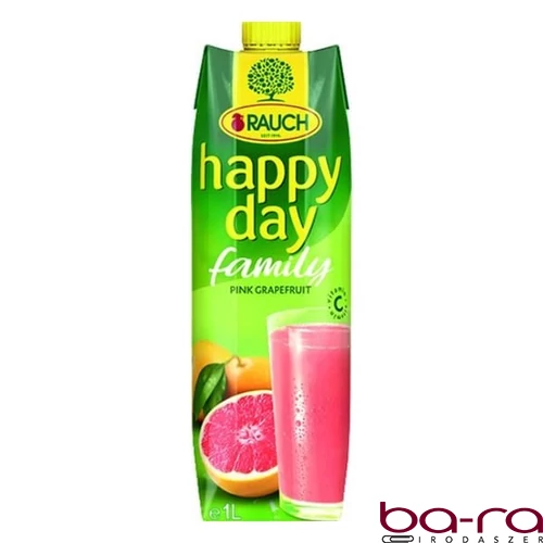 Gyümölcslé  HAPPY DAY Family pink day grapefruit 1L