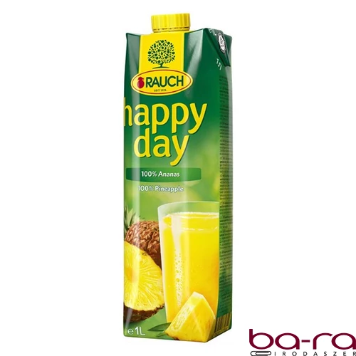Gyümölcslé  HAPPY DAY ananász 100% 1L