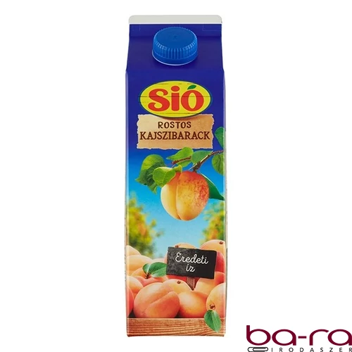 Gyümölcslé SIÓ Kajszibarack 20%-os 1L