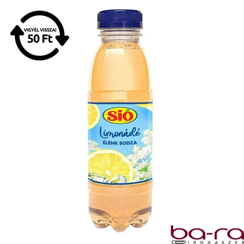 Gyümölcslé SIÓ Limonádé Bodza 0,4L DRS