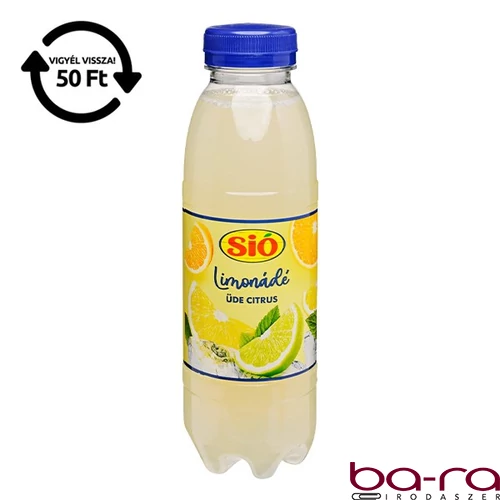 Gyümölcslé SIÓ Limonádé ÜdeCitrus 0,4L DRS