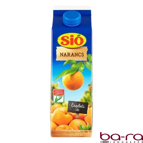 Gyümölcslé SIÓ Narancs 12%-os 1L