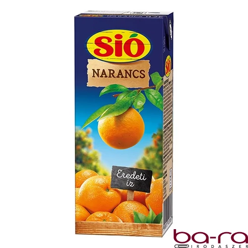 Gyümölcslé SIÓ Narancs 12% 0,2L