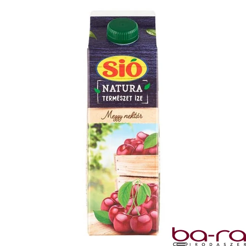 Gyümölcslé SIÓ Natura Meggy 35% 1L
