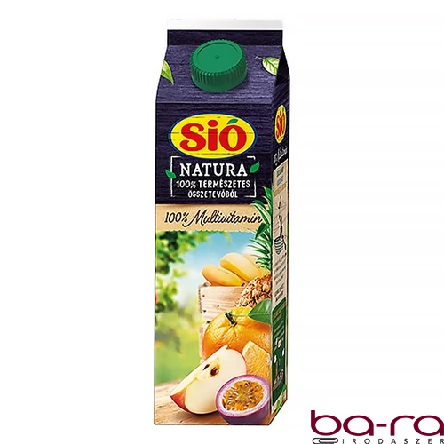 Gyümölcslé SIÓ Natura multivitamin 100%-os 1L