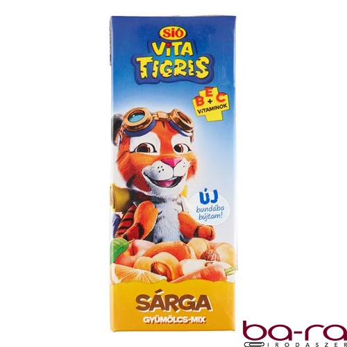 Gyümölcslé SIÓ Vitatigris Sárga gyümölcs mix 20% 0,2L