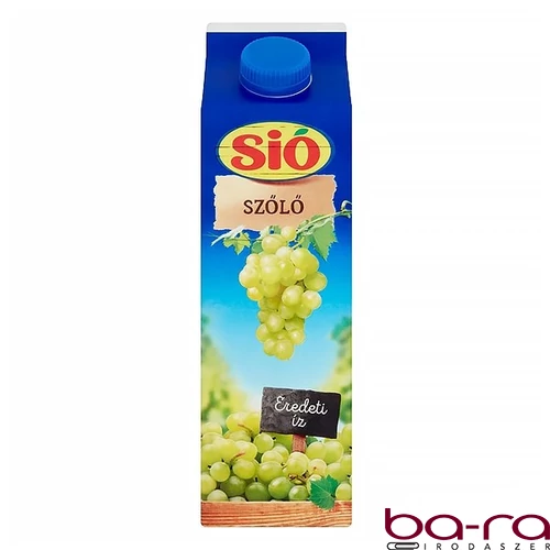 Gyümölcslé SIÓ szőlő 12% 1L