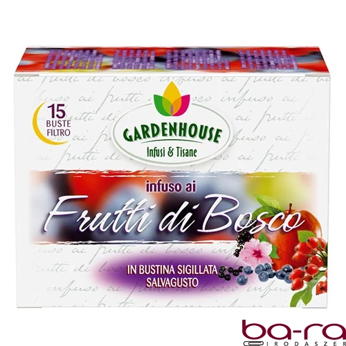 Gyümölcstea GARDENHOUSE erdei gyümölcs 15x2 g