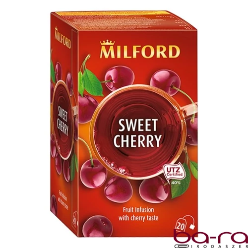 Gyümölcstea MILFORD cseresznye 20 filter/doboz