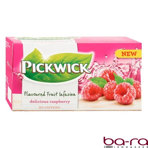 Gyümölcstea PICKWICK Fruit Fusion málna 20 filter/doboz