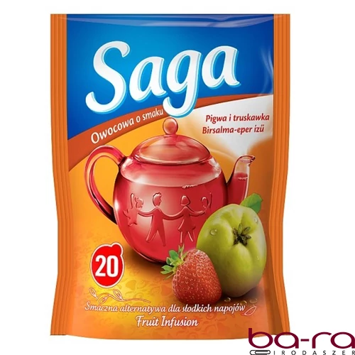 Gyümölcstea SAGA Eper 20 filter