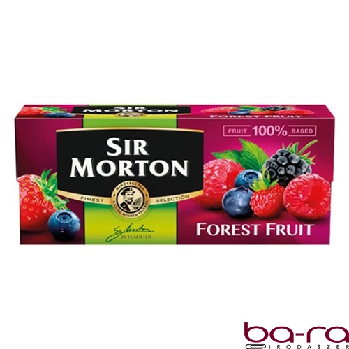 Gyümölcstea SIR MORTON erdeigyümölcs 20 filter/doboz