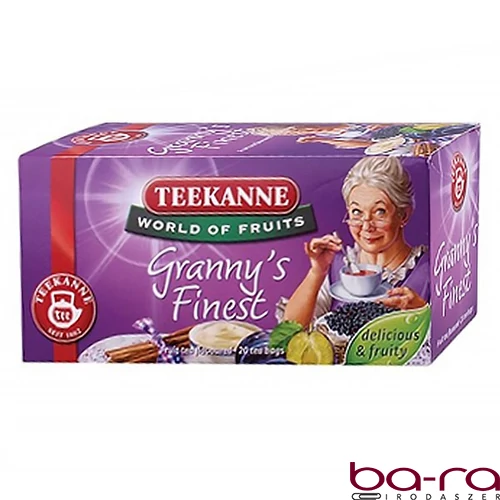 Gyümölcstea TEEKANNE Granny Finnest szilvás-fahéjas