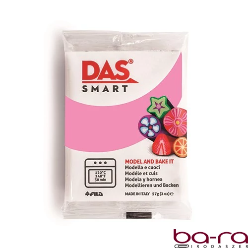 Gyurma DAS Smart süthető és modellező gyurma 57 g rózsaszín