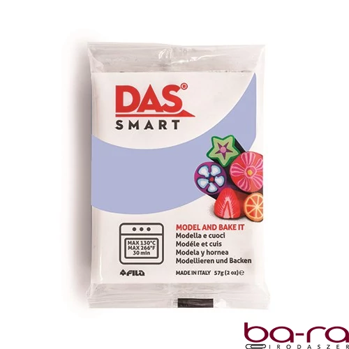 Gyurma DAS Smart süthető és modellező gyurma 57 g szürkés kék