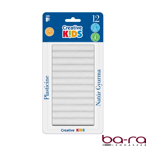 Gyurma ICO Creative Kids natúr 165 g 12 darabos