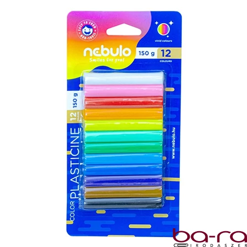 Gyurma NEBULO színes 12 színű készlet 150 g