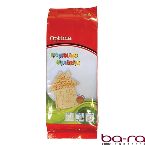 Gyurma OPTIMA modellező gyurma barna 1000 g