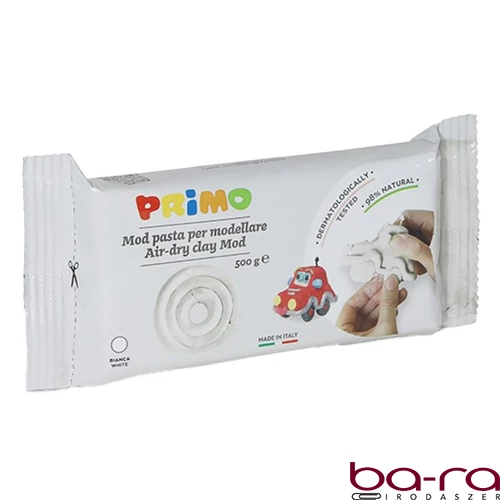 Gyurma PRIMO modellező gyurma levegőre száradó 500 g fehér