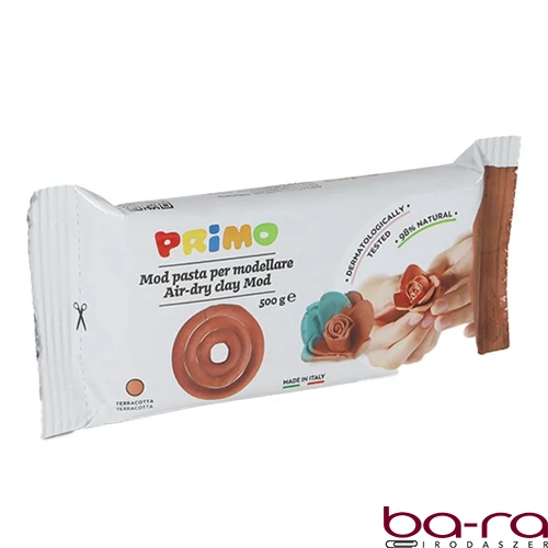 Gyurma PRIMO modellező gyurma levegőre száradó 500 g terracotta