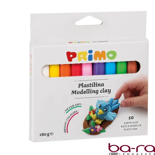 Gyurma PRIMO színes 10 szín/készlet
