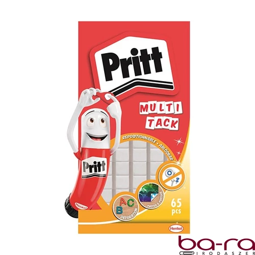 Gyurmaragasztó HENKEL Pritt Multi Tack fehér 65 kocka/csomag
