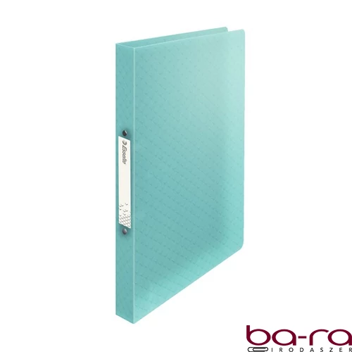 Gyűrűskönyv ESSELTE Colour Breeze A/4 25 mm 2 gyűrű PP átlátszó kék