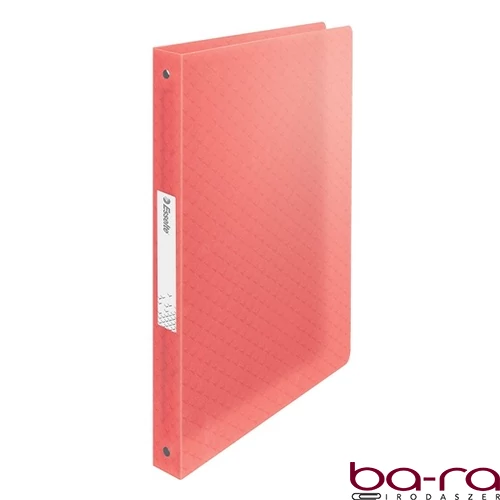 Gyűrűskönyv ESSELTE Colour Breeze A/4 25 mm 4 gyűrű PP korall