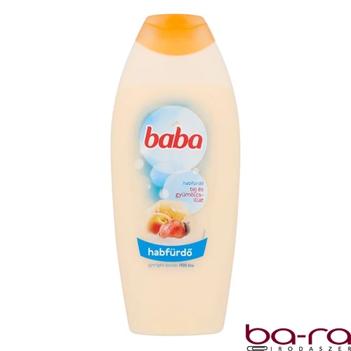 Habfürdő BABA Tej és Gyümölcs 750ml