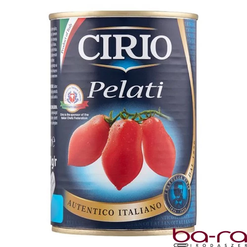 Hámozott, egész paradicsom CIRIO 400 g