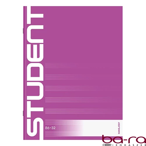 Hangjegyfüzet ICO Student A/4 32 lapos 86-32