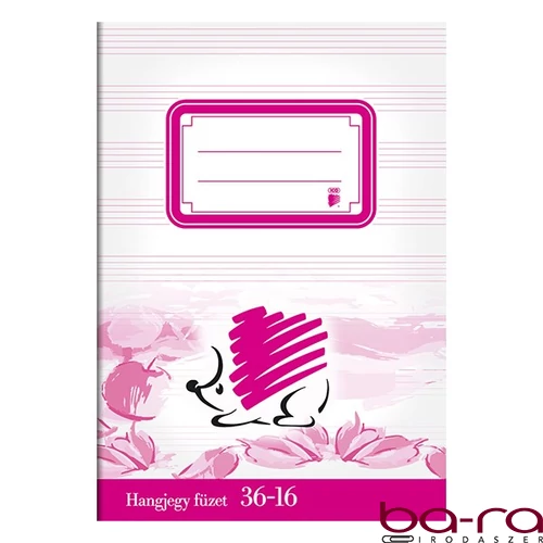 Hangjegyfüzet ICO Süni A/5 36-16