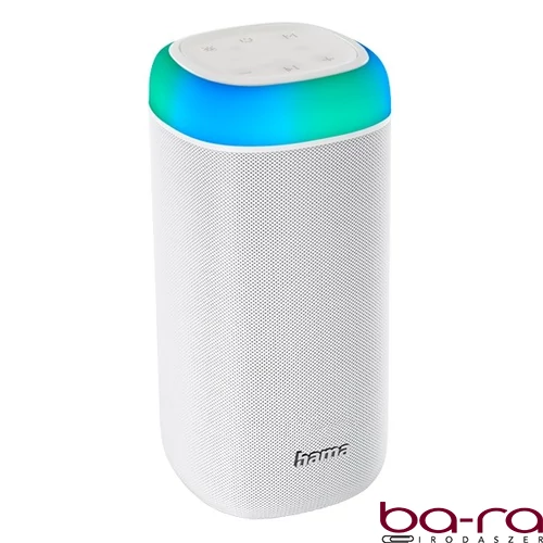 Hangszóró HAMA Shine 2.0 Bluetooth 30W RGB LED fehér
