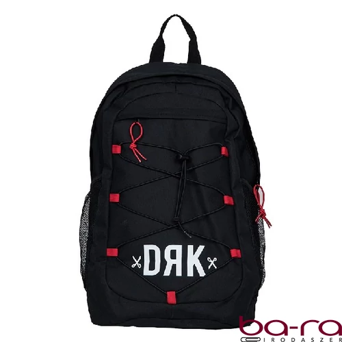 Hátizsák DRK DA2439-0601 fekete-piros
