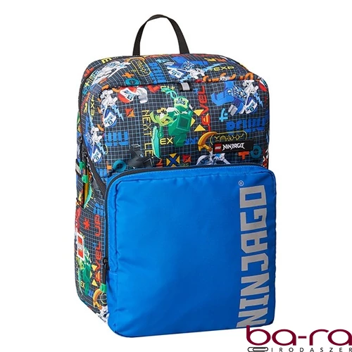 Hátizsák LEGO Ninjago Jensen kocka forma mintás