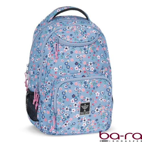 Hátizsák iskolai ARS UNA AU-6 Pearl Blossom Blue