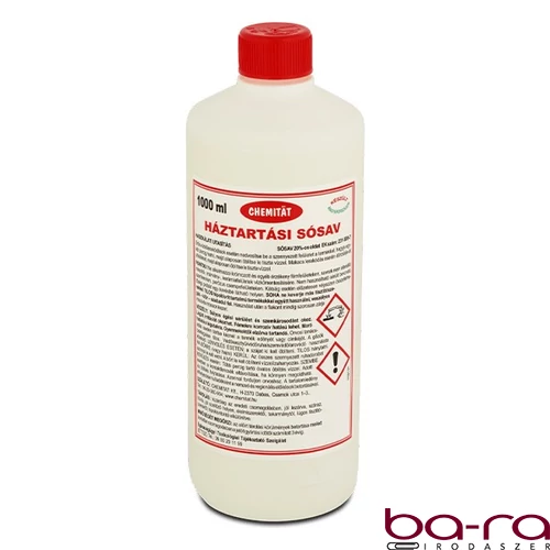 Háztartási sósav CHEMITAT 1L 25%