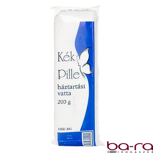 Háztartási vatta KÉK PILLE 100% pamut 200 g