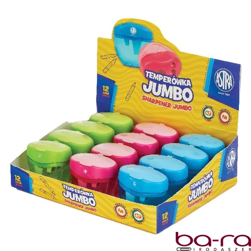 Hegyező ASTRA jumbo 3 lyukú tartályos