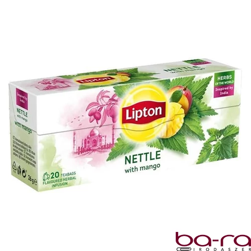 Herbatea LIPTON Mangó-Csalán 20 filter/doboz