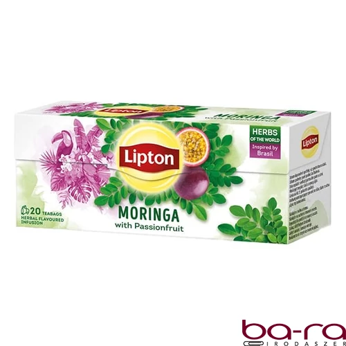 Herbatea LIPTON Moringa-Maracuja 20 filter/doboz