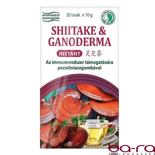 Herbatea instant DR CHEN Shiitake-Ganoderma 20 filter/doboz