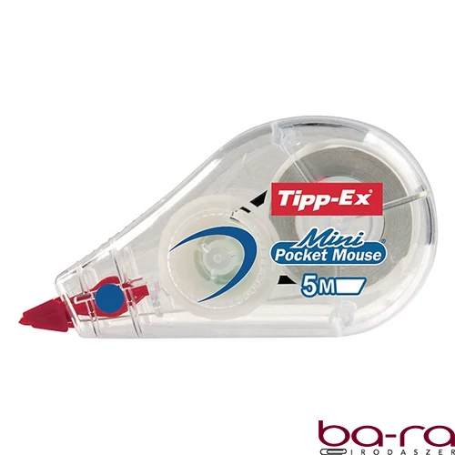 Hibajavító roller BIC TIPPEX Mini Pocket Mouse 5mmx5m