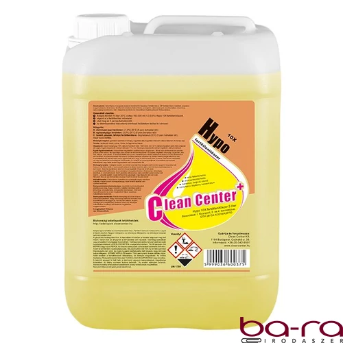 Hypo CLEAN CENTER 10x fertőtlenítőszer 5L