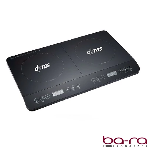 Indukciós főzőlap DYRAS IC-002B 2 lapos 2000W + 1500W fekete