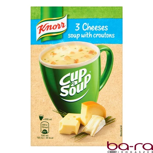 Instant KNORR Sajtos krémleves 17 g