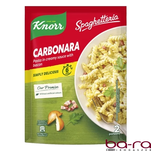 Instant KNORR Spaghetteria tészta carbonara szószban 172 g