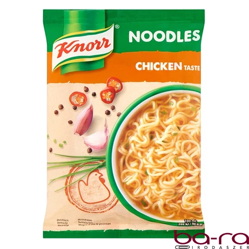 Instant tésztás leves KNORR Noodles Csirkés ízű 61 g