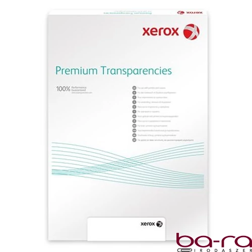 Írásvetítő fólia XEROX A/4 fekete-fehér fénymásolóba, lézernyomtatóba, univerzális 100 íves